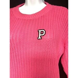 Y2K Preppy Love Pink Forenza XS Pink 100% Cotton Coquette Streetwear